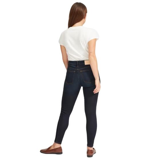 EverLane Jeans The Curvy High Rise Dark Wash Stretch Size 27 - Picture 2 of 9